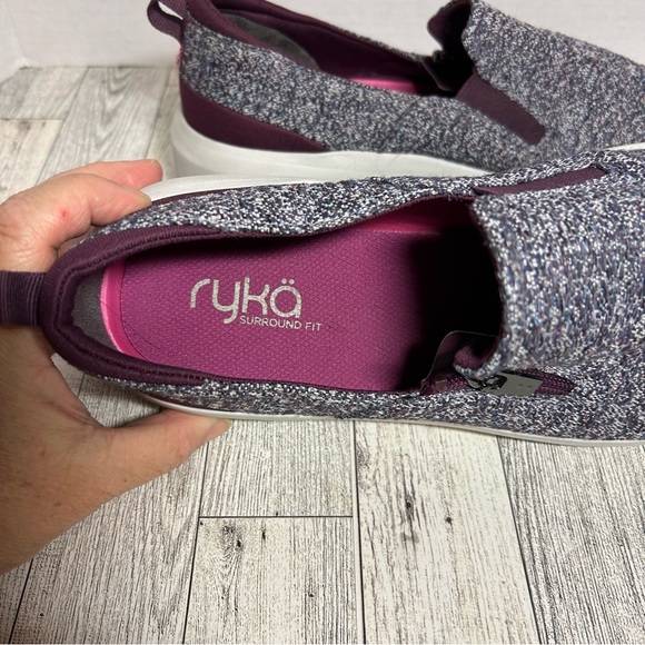 Ryka Ally burgundy slip on sneakers size 11 - Picture 2 of 10